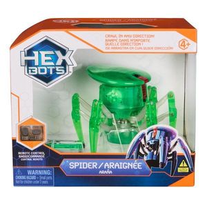 Paianjen interactiv cu telecomanda, Hexbug, Verde, 20149651 imagine