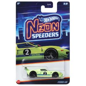 Masinuta metalica, Hot Wheels, Neon Speeders, Ford GT, HRW77 imagine