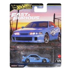 Masinuta din metal, Hot Wheels, Fast and Furious, Custom Acura Interga Sedan GSR, JDJ13 imagine