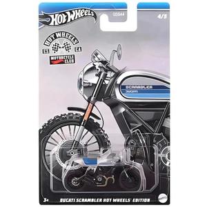 Motocicleta metalica, Hot Wheels, Ducati Scrambler Edition, 1: 64, HRR93 imagine