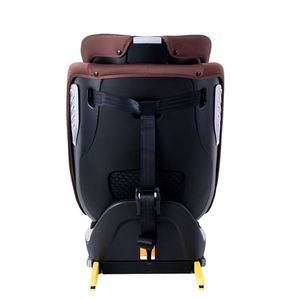 Scaun auto Deluxe Buf Boof i-Size cu isofix rotativ 360 grade 40-150 cm Saphir Coffee imagine