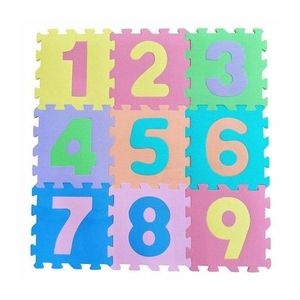 Covoras puzzle Free2Play multicolor 90x90 cm imagine