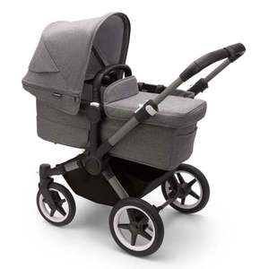 Carucior Bugaboo Donkey 5 Mono graphite grey melange imagine