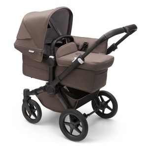 Carucior Bugaboo Donkey 5 Mono mineral black taupe imagine