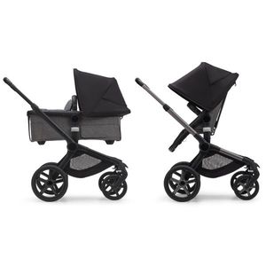 Capotina carucior Bugaboo Fox 5 Lynx midnight black imagine