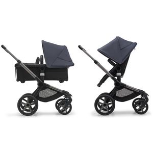 Capotina carucior Bugaboo Fox 5 Lynx stormy blue imagine