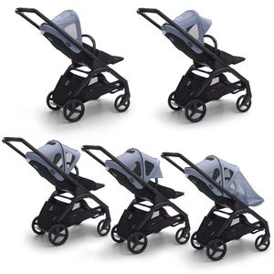 Capotina cu extensie plasa insecte Bugaboo Dragonfly seaside blue imagine