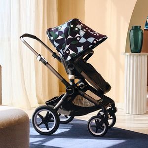 Capotina carucior Bugaboo Fox 3 Lynx Animal Explorer green light blue imagine