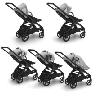 Capotina cu extensie plasa insecte Bugaboo Dragonfly misty grey imagine