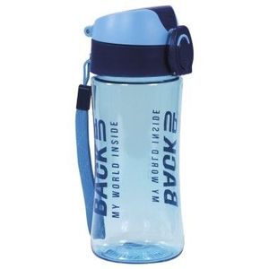 Sticla de apa pentru copii 400 ml plastic albastru imagine