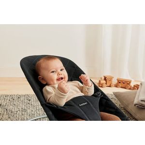 Balansoar Bliss BabyBjorn Black din tesatura matlasata cu aspect Clasic imagine