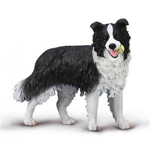 Figurina pictata manual Caine Border Collie 80012 imagine