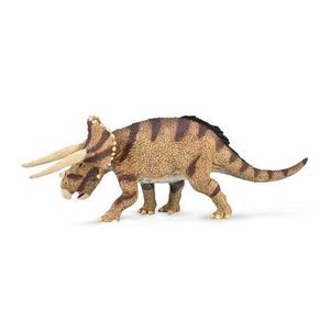 Figurina pictata manual Dinozaur Triceratops horridus atacand 88969 imagine