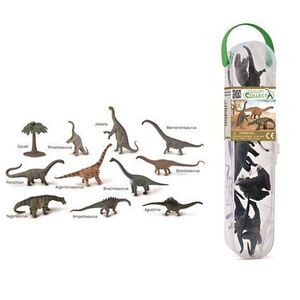 Cutie cu 12 minifigurine pictate manual Sauropode A1213 imagine