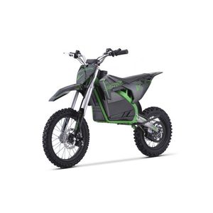 Motocicleta electrica E-Dirtbike Serval VX 1600W 14 12 48V 15Ah Lithiu ION, culoare Verde imagine