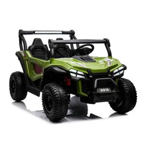 UTV electric pentru 2 copii Kinderauto Buggy-Truck 200W 12V, premium, culoare Army green imagine