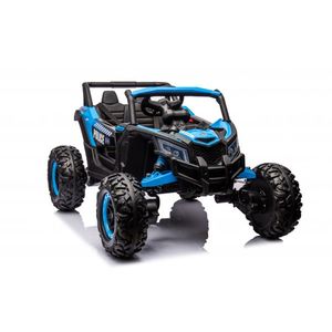 UTV electric 4x4, Kinderauto BJJH105 120W 12V 14Ah Premium, culoare Albastru imagine