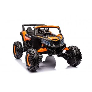 UTV electric 4x4, Kinderauto BJJH105 120W 12V 14Ah Premium, culoare portocaliu imagine