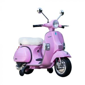 Scuter electric pentru copii Piaggio PX150 70W 12V PREMIUM Roz imagine