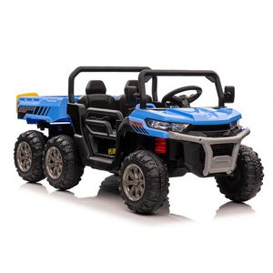 UTV electric pentru 2 copii Kinderauto Farm Tractor 6x6 180W 12V PREMIUM, culoare Albastra imagine