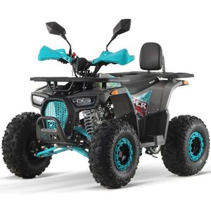 ATV electric ECO DustRider XXL 1500W 60V 20Ah cu diferential, roti 8 inch, gri imagine