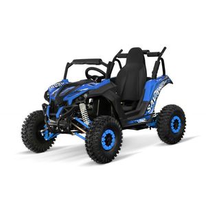 UTV electric pentru copii NITRO GoKid Savana 1200W 48V culoare albastra imagine