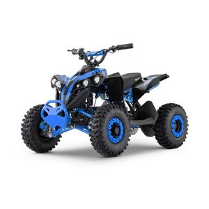 ATV electric NITRO Eco Avenger XXL 1200W 48V cu 3 viteza 6 inch Snowy tyres, albastru imagine