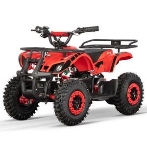 ATV electric pentru copii NITRO Torino Quad 1000W 36V, Snowy tyres, Rosu imagine