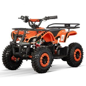 ATV electric pentru copii NITRO Torino Quad 1000W 36V, Snowy tyres, portocaliu imagine