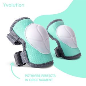 Set 6 protectii sport Yvolution 3-5 ani green imagine