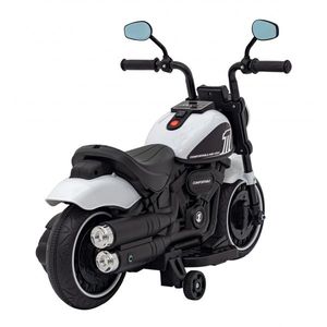 Motocicleta electrica Chopper Faster AHL008 78x30x55 cm alb imagine