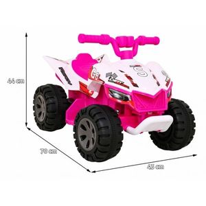 Atv electric The Fastest JS320 70x43x44 cm roz imagine