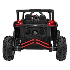 Atv electric cu telecomanda 4 x 4 Buggy Defend 106x75x59 cm rosu imagine