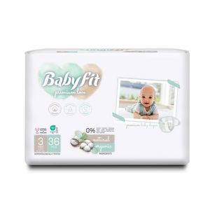 Scutece bebelusi nr. 3 Midi x 36 buc Baby Fit Eco imagine