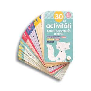 Carte 30 de activitati pentru dezvoltarea atentiei, Editura DPH imagine