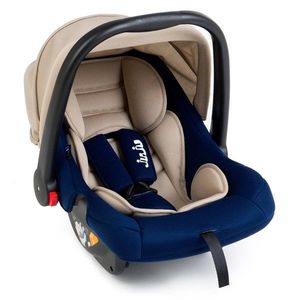 Cos auto Juju Baby Boo, 0-13 Kg, Bej-Bleumarin imagine