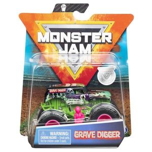 Masinuta Monster Jam Grave Digger imagine