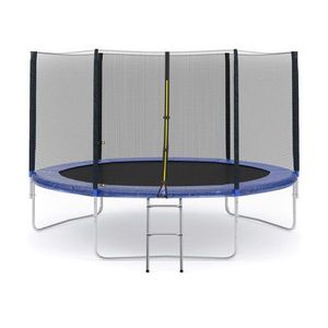 Trambulina pentru copii, Action One High Quality, 305 cm, cu plasa de protectie si scara imagine