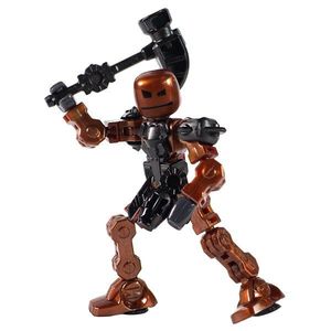 Figurina Robot articulat transformabil KlikBot, Bash imagine