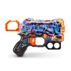 Blaster X-Shot, Excel Skins Menace, Graffiti, cu 8 sageti, 36515D imagine