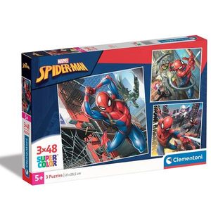 Puzzle Clementoni, Marvel Spiderman, 3 x 48 piese imagine