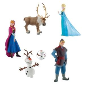 Set 5 figurine - Aniversare 10 ani Frozen I | Bullyland imagine