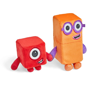 Set jucarii de plus - Numberblocks - Unu si Doi | Learning Resources imagine