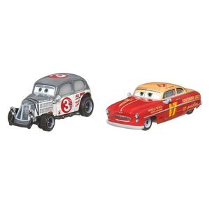 Set masinute metalice Cars3 - Caleb Worlley si Jet Robinson | Mattel imagine