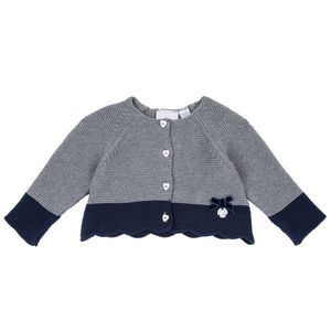 Cardigan copii Chicco tricotat, gri, 07377-67MFCO imagine