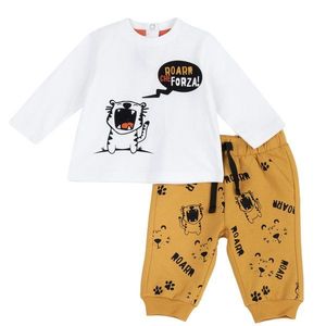 Costumas copii Chicco, bluza si pantaloni, galben 2, 73814-67MFCO imagine