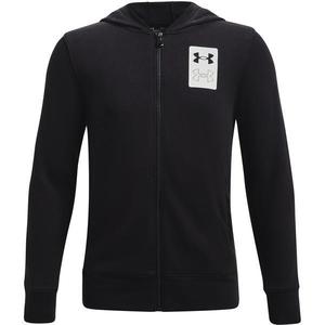 Hanorac copii Under Armour Rival Terry 1370208-001, 138, Negru imagine