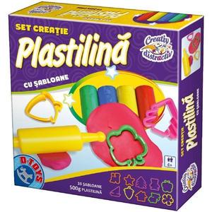 Set creatie: Plastilina cu sabloane imagine