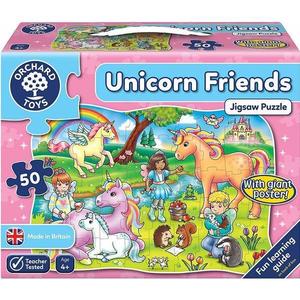 Puzzle prietenii unicornului - U=Ynicorn friends 4 ani+ imagine