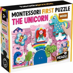 Primul meu puzzle Montessori cu unicorni imagine